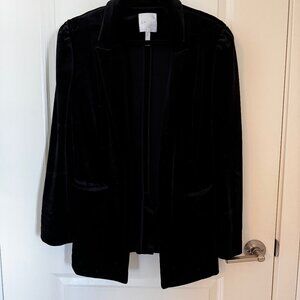 Black Velvet Blazer